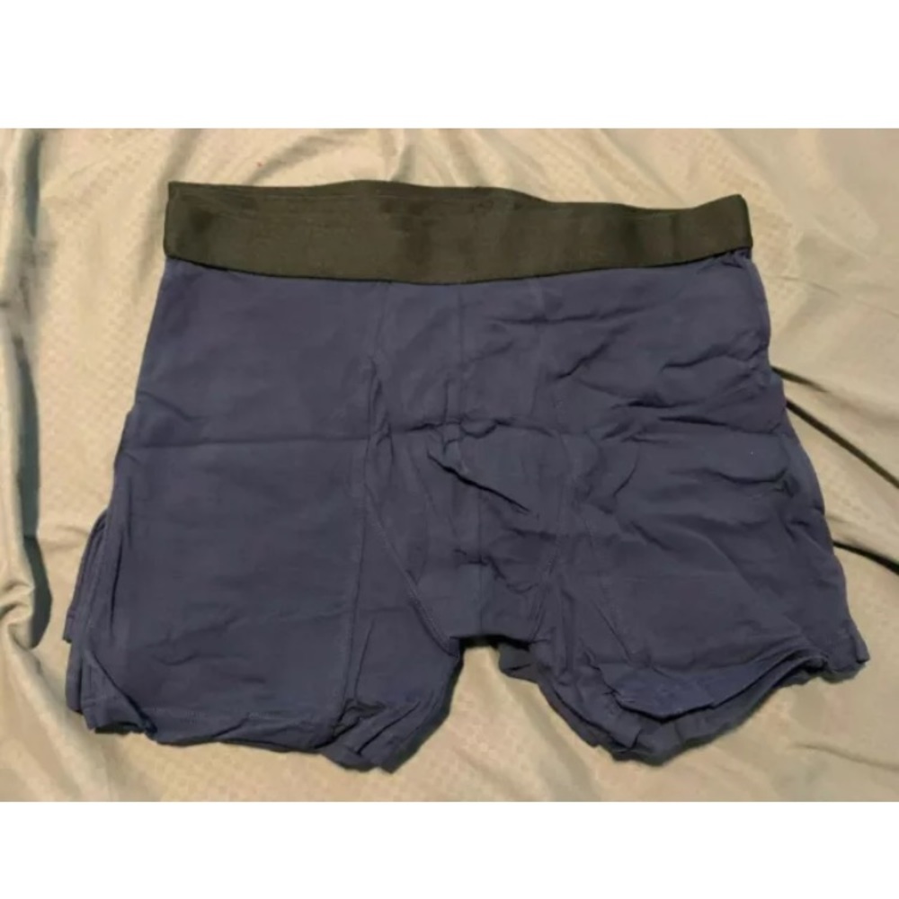 4 JZY QZN Men's Boxers Blue short leg briefs